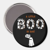 小さなブーは幽霊不気味の赤ちゃん マグネット (正面/裏面)