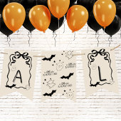 小さなブーは旗を折るしかなかった バンティングフラッグ