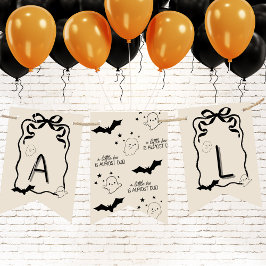 小さなブーは旗を折るしかなかった バンティングフラッグ