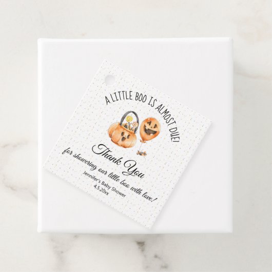 小さなブーは、あなたの赤ん感謝してい坊のシャワーのためほぼ起因する フェイバータグ