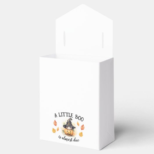 小さなブーは、ほとんど可愛い赤ちゃんシャワー フェイバーボックス (オープン)