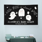 小さなブーほとんどハロウィーン赤ちゃんシャワー 横断幕 (トレードショー)