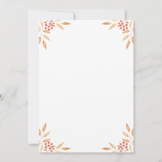 小さなブーほとんど魔女帽子の赤ちゃんシャワーで猫 招待状 (裏面)