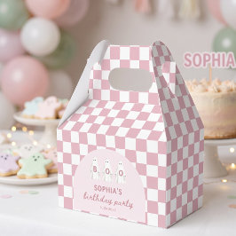 小さなブーガールおばけの誕生日お菓子ボックス フェイバーボックス