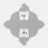 小さなブージンガムハロウィーンベビーシャワー フェイバーボックス (折り畳みなし)