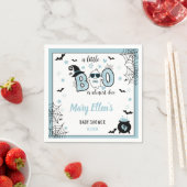 小さなブーブルーハロウィーン赤ちゃんシャワー スタンダードカクテルナプキン (インサイチュ)