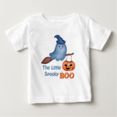 小さなブー不気味ハロウィーンの家族のマッチング ベビーTシャツ (正面)