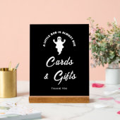 小さなブー幽霊赤ちゃんシャワーカード&ギフトサイン アクリルサイン (ウェディング)