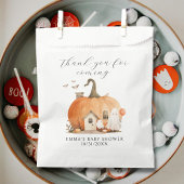 小さなブー男女兼用ハロウィーンの赤ちゃんシャワー フェイバーバッグ