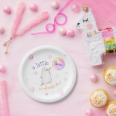 小さなブー赤ちゃんシャワーの水色 ペーパープレート (パーティー)
