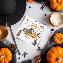 小さなブー赤ちゃんシャワーベビーシャワー招待状 スタンダードカクテルナプキン