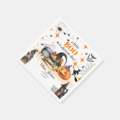 小さなブー赤ちゃんシャワーベビーシャワー招待状 スタンダードカクテルナプキン (角)