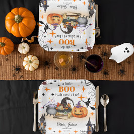 小さなブー赤ちゃんシャワーベビーシャワー招待状 ペーパープレート