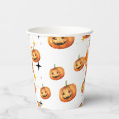 小さなブー赤ちゃんシャワーベビーシャワー招待状 紙コップ (裏面)