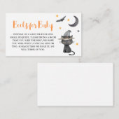 小さなブー赤ちゃんシャワーベビー エンクロージャーカード (正面/裏面)