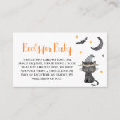 小さなブー赤ちゃんシャワーベビー エンクロージャーカード (正面)