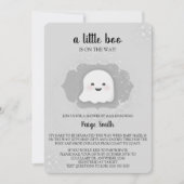 小さなブー赤ちゃんシャワーbyメール招待状 招待状 (正面)