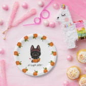 小さなブー黒猫の赤ちゃんシャワー ペーパープレート (パーティー)