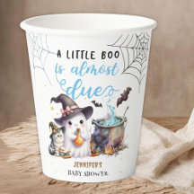 小さなブー！かわいいハロウィーンの赤ちゃんシャワー