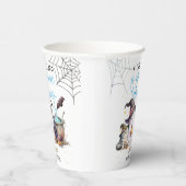 小さなブー！かわいいハロウィーンの赤ちゃんシャワー 紙コップ (右)