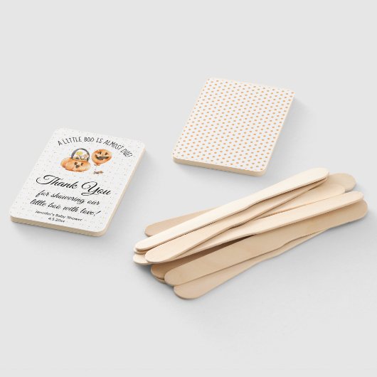 小さなブー、ハロウィーンの赤ちゃん感謝していシャワーかわいい ハンドファン (組立なし)