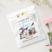 小さなブー!ハロウィーン赤ちゃんシャワー男の子かわいい フェイバーバッグ (封をした状態)