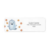 小さなブー – 秋 ラベル (正面)