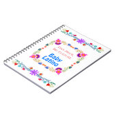 小さなプライド、大きな文化誇りを持った- Be Latinoベビー ノートブック (左側)