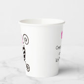 「小さなプリンセスおめでとう」パーティー 紙コップ (左)