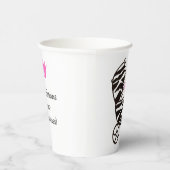 「小さなプリンセスおめでとう」パーティー 紙コップ (右)