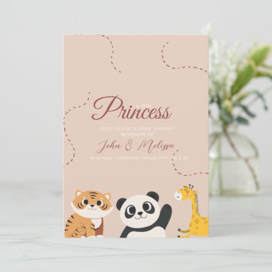 小さなプリンセスがやってくる 招待状 (スタンド正面)