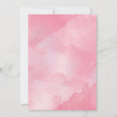 小さなプリンセスのベビーシャワー招待状 招待状 (裏面)