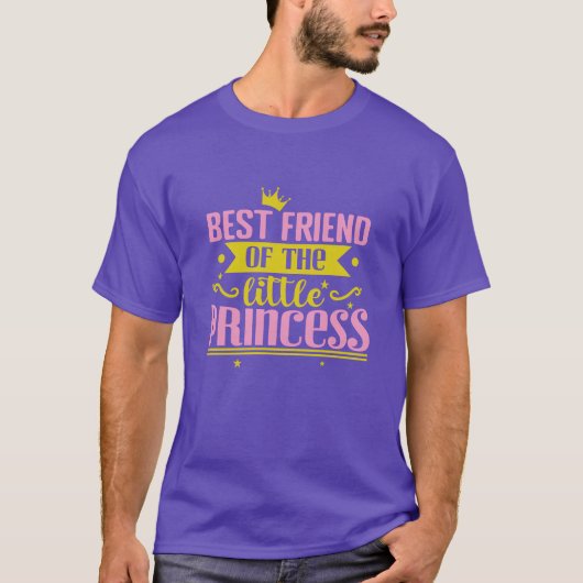 小さなプリンセスの友達のベストフレンド Tシャツ (正面)