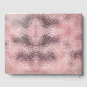 小さなプリンセスの赤ちゃんシャワーの願いと知恵 ゲストブック (裏面)