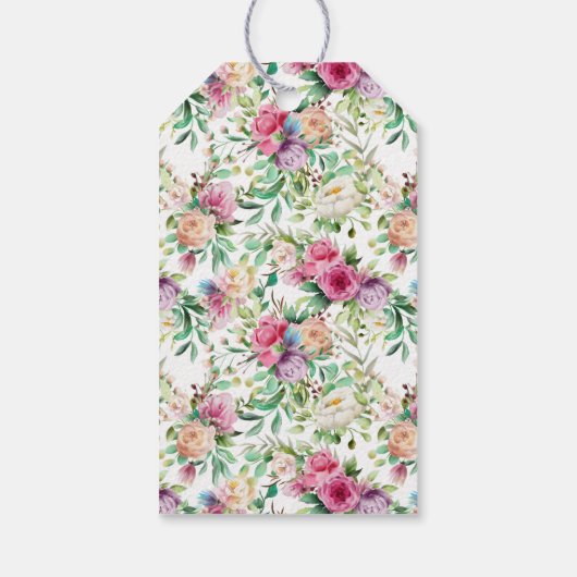 小さなプリンセスフローラ ギフトタグ (裏面)