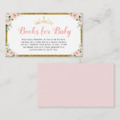 小さなプリンセスブックのベビーカード エンクロージャーカード (正面/裏面)