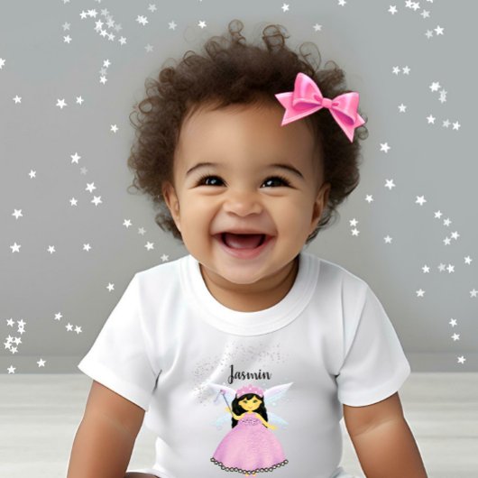 小さなプリンセス妖精 ベビーボディスーツ