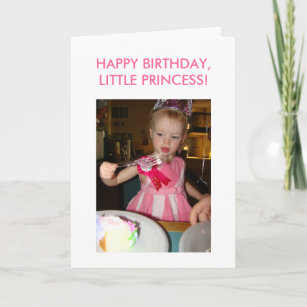 小さなプリンセス、誕生日、ハッピーバースデー、小さな… カード