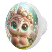 小さなヘーゼルナッツ セラミックノブ (右)