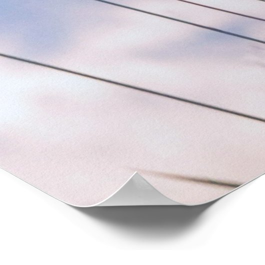 小さなベビーが寝るポスター ポスター (角)