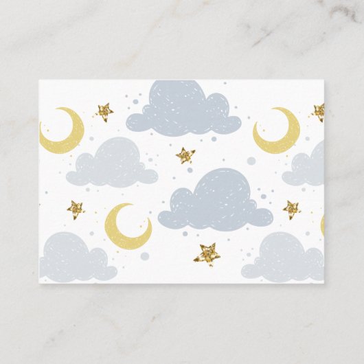 小さなベビー本 名刺 (裏面)