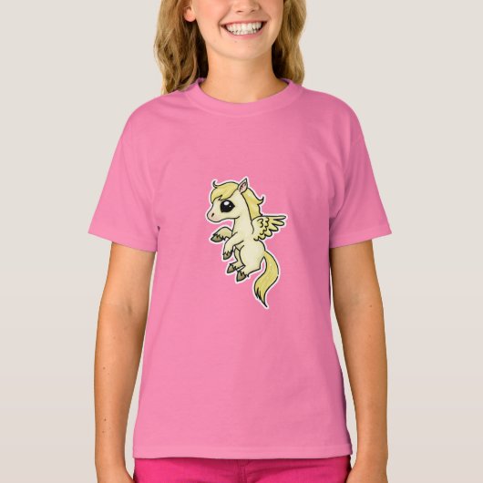 小さなペガサスのシャツ Tシャツ (正面)
