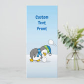 小さなペンギンが雪玉を手に入れる 招待状 (スタンド正面)