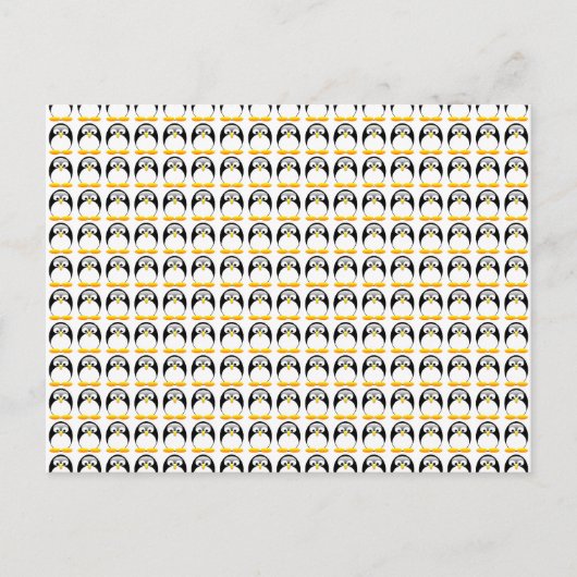 小さなペンギンたち ポストカード (正面)