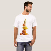 小さなボトル付きシトラスタワー Tシャツ (正面フル)
