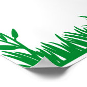 小さなボピープドットお洒落写真 ポスター (角)