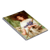 小さなボーPeep。イースターギフト ノートブック (右側)