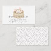 小さなポツシール赤ちゃんシャワー予約リクエスト エンクロージャーカード (正面/裏面)
