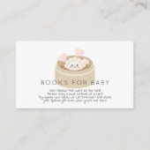 小さなポツシール赤ちゃんシャワー予約リクエスト エンクロージャーカード (正面)