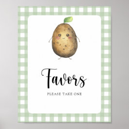 小さなポテトのプレゼントポスター ポスター